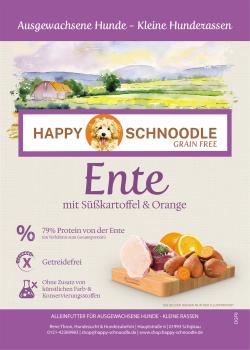 KLEINE RASSEN * Ente mit Süßkartoffeln, Orangen und Preiselbeeren - GETREIDEFREI