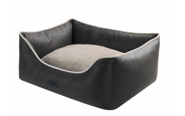 Kunstleder Komfortbett mit Softplüsch