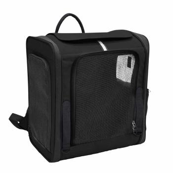 Hunderucksack schwarz bis ca. 8 kg