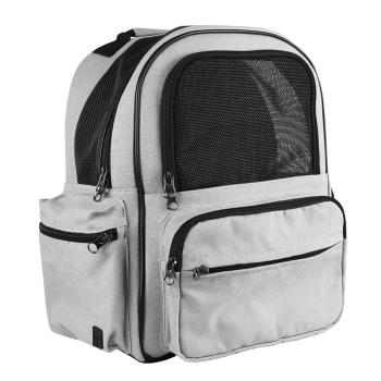 Hunderucksack hellgrau bis ca. 7 kg
