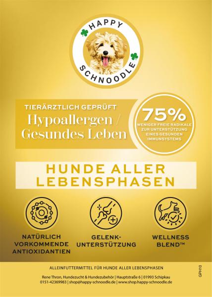 Hypoallergenes Trockenfutter für alle Lebensphasen