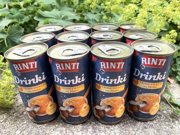 6x Rinti Drinki Huhn 185 ml - Trink Snack