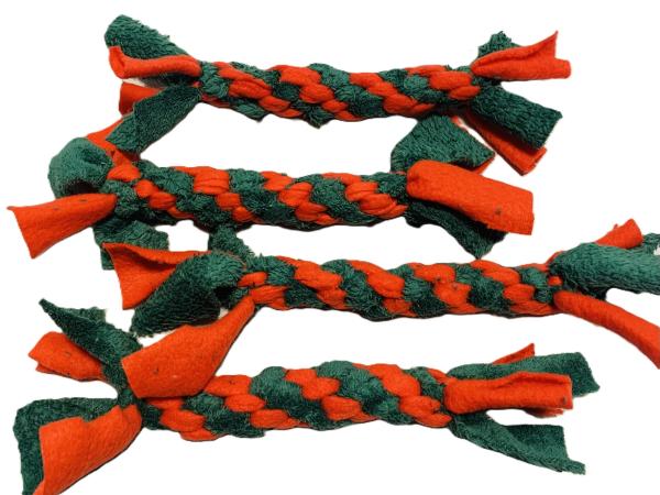 Fleecebringsel weihnachtlich